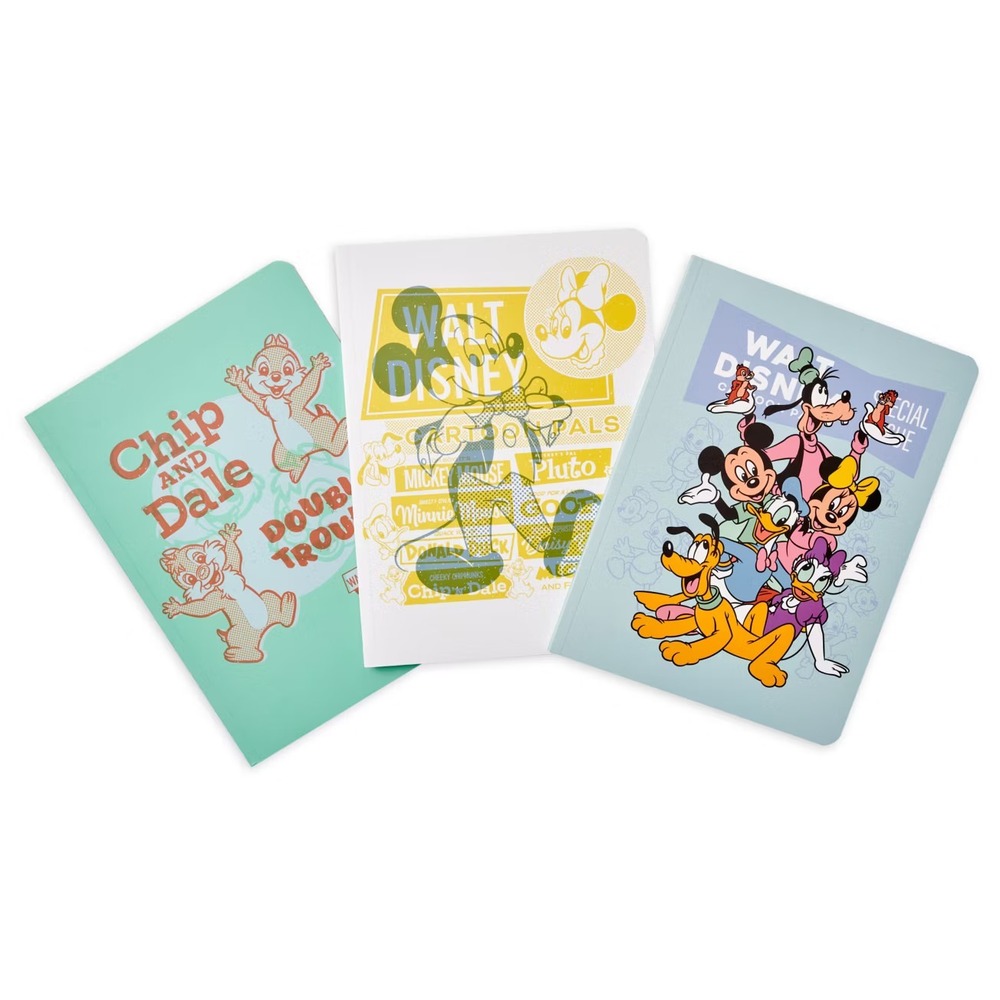 Disney Parks 3 Notebook Set - Rare